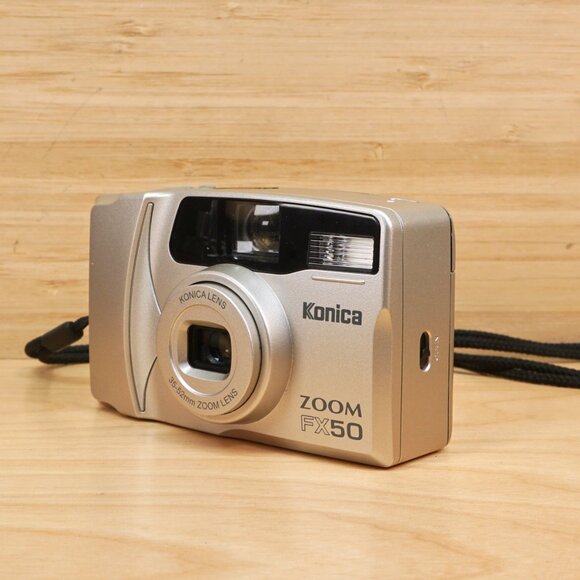 Konica Zoom FX50 35mm Point And Shoot Film Camera - Picture 5 of 11